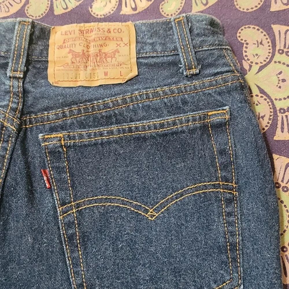 1985 Levi's Ladies 17501's Rare Great Condition - Picture 6 of 13